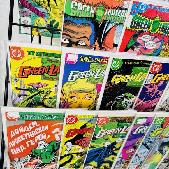 Green Lantern Corps 190 194 198 200 202-216 218-221 Lot John Stewart Guy Gardner - Picture 7 of 8